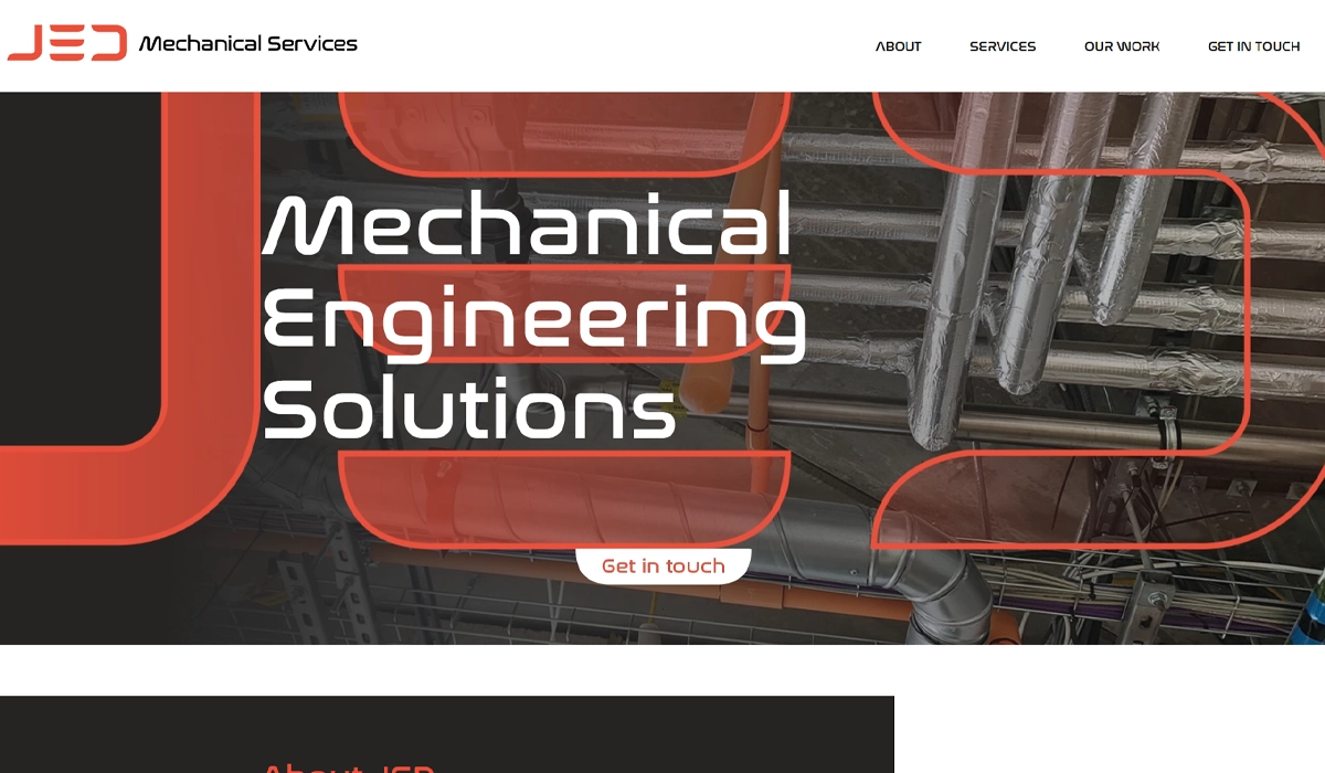 JED Group Website Design