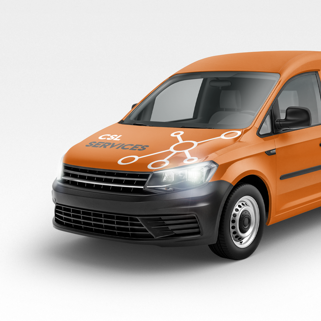 csl services van mockup